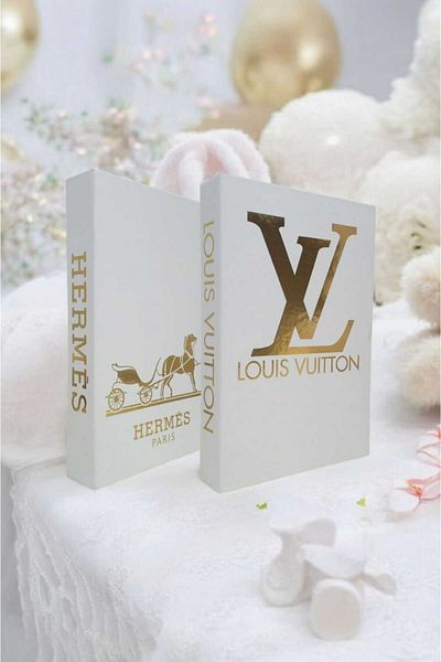 BayCazip Decorative Book Look Box Set of 2 Decorative Book Looking Box