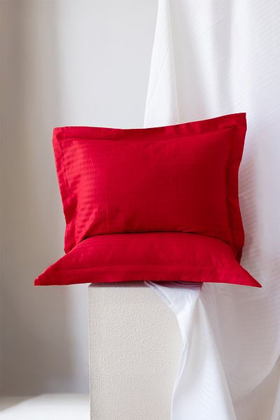 Tekstil Home Hotel Series Striped Satin 83 Wire Oxford Pillow Case 2 Pieces