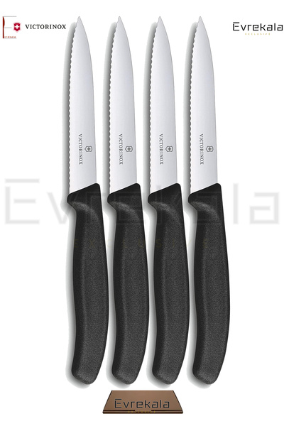 Victorinox Evrekala Masa Bıçak Seti Victorinox Tırtıklı Et ve Sofra Bıçak Set...