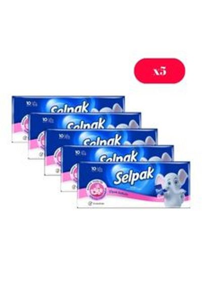 Selpak Skin Satisfaction 10 X5 Scented Wipes