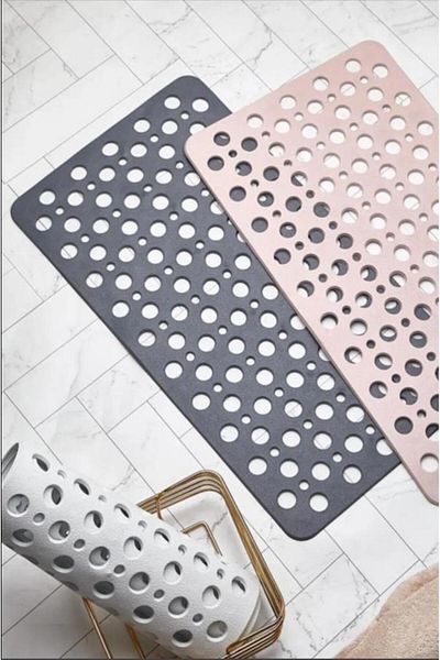 Hayveys Non-Slip Shower and Bath Mat, Rectangular Suction Cup Bathtub Bubble Mat