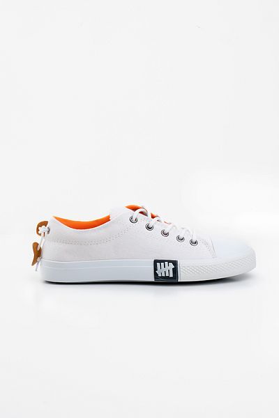Shupe Women's Men's Casual Linen White Sneakers