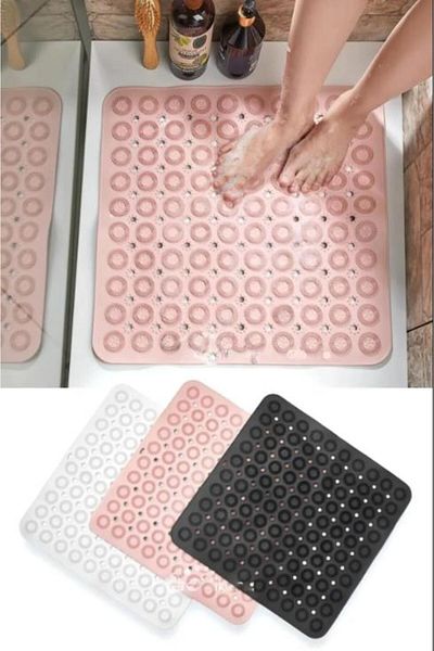 Hayveys Massage Shower Cabin and Bath Mat, Bathtub Massage with Suction Cups