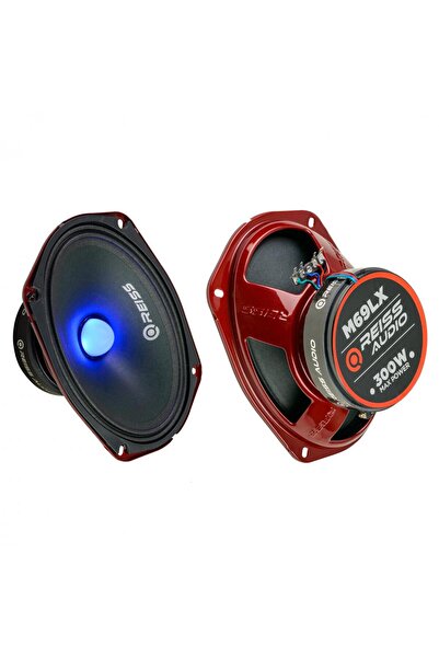 REISS AUDIO RS-M69LX OVAL MİDRANGE LEDLİ 300 WATT MAXİMUM POWER KAPAKLI ÇİFT FİYATIDIR.