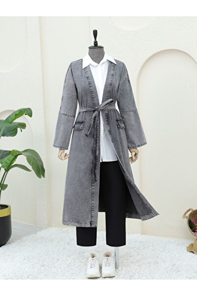 Modamorfo Джинси з поясом і деталями на кишенях - Фума