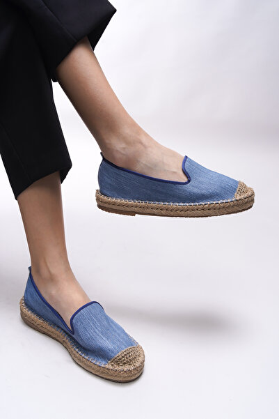 Riccon Espadrile pentru femei Giselnesia 00123 Denim