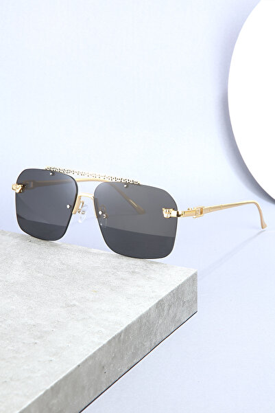 Zzla Men's Uv400 Glass Ce Certified Sunglasses