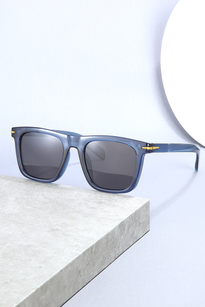 Zzla Men's Uv400 Glass Ce Certified Sunglasses