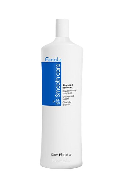 Fanola شامبو Smooth Care لفرد الشعر - مضاد للتجعد بزيت القطن وزبدة الكاكاو (3...
