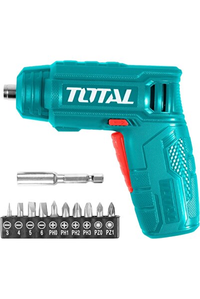 TOTAL Lithium-Ion Cordless Screwdriver 4V 1.5Ah