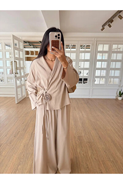 My Blog Detailní sada kalhot s halenkou Stone Rose - 8637