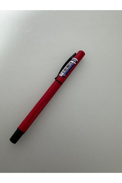 Mikro Rollerball Pen Blue Ink 0.7 Red Body (3 Pieces)