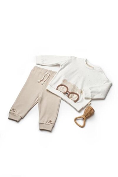 BabyCosy Organic Wear Baby Long Sleeve T-Shirt and Pants Set Made of 100% Org...