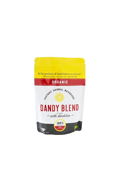 Dandy Blend Caffeine Free, Organic Instant Herbal Beverage with Dandelion (100g)