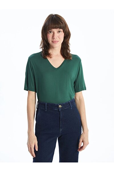 LC Waikiki Tricou de damă cu decolteu în V