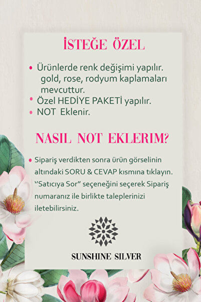 SUNSHINE 925 Ayar Gümüş Damla Taşlı Tasarım Şahmeran