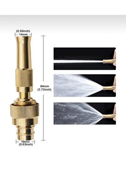 KARALYAN Bahçe Hortum Başlığı Yüksek Basınçlı Püskürtmeli Hortum Ucu Uzatma Aparatı Bahçe Araba Çim Sulama