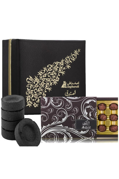 asghar eali Istabraq incense with Shurooq incense with charcoal
