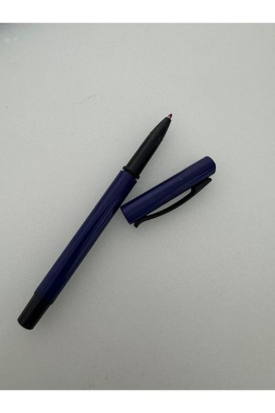 Mikro Rollerball Pen Blue Ink 0.7 Dark Blue Body (1 Piece)