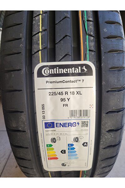 Continental 225/45r18 Premium Contact7 95Y XL FR Set Olarak (4ADET) 50.HAFTA/2024 Üretim*