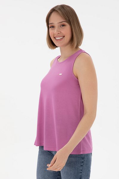 U.S. Polo Assn. Γυναικείο φούξια μπλουζάκι 50305819 -VR023