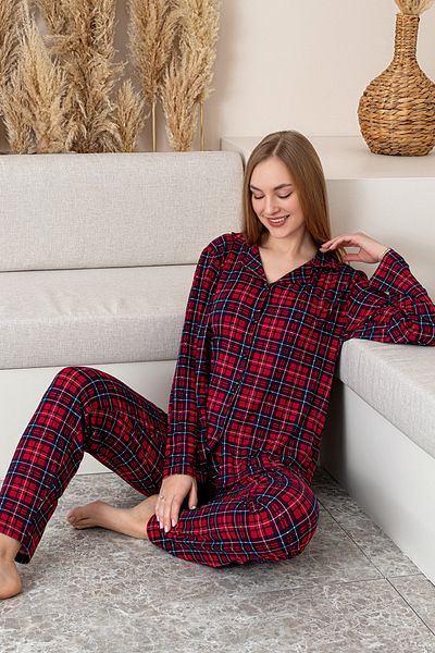 nisaNCa Long Sleeve Milan Shirt Pajama Set - Soft Series
