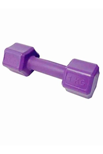 Leyaton 1 Kg Dambıl Ağırlık 1 Kg Tek Mor Dambıl
