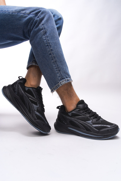 Riccon Tybindel Men's Sneakers - 0012135   Black Smoked