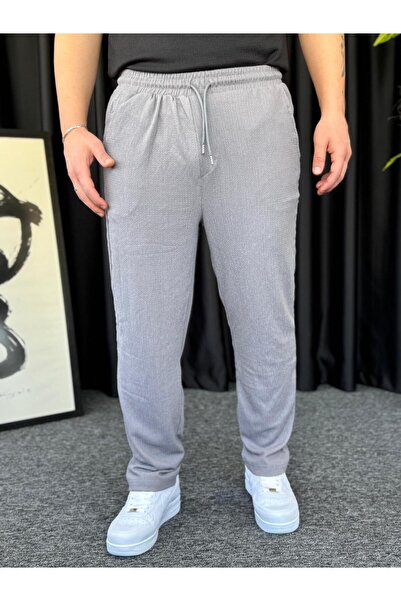 ORLONTEX Men's Smoke Gray Twist Sweatpants