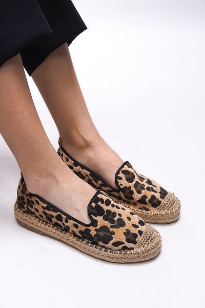 Riccon Leopard Motif Giselnesia Γυναικεία Εσπαντρίγια 00123