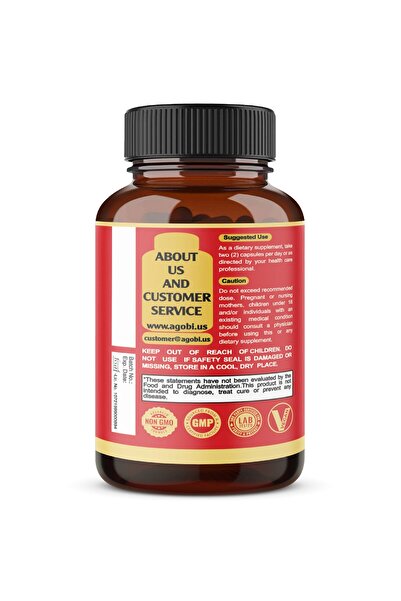 agobi Premium Ceylon Cinnamon & Berberine - 8in1 Turmeric, Ginger, Gymnema - Heart & Immune - 180 Caps