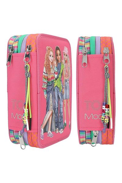Top Model Pencil Case Equipped With 3 Joy Zippers