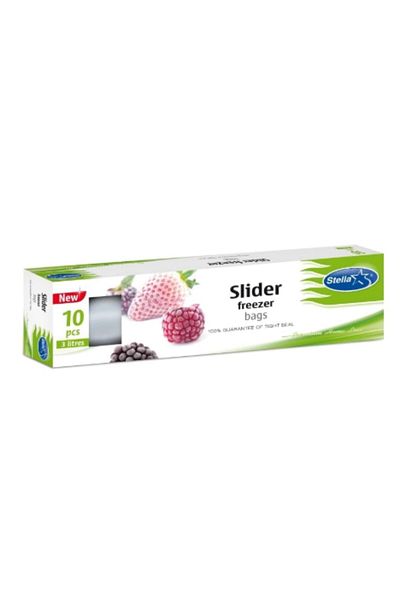 Stella Zipper food bags, Stella Pack, 3L 10 pcs, box