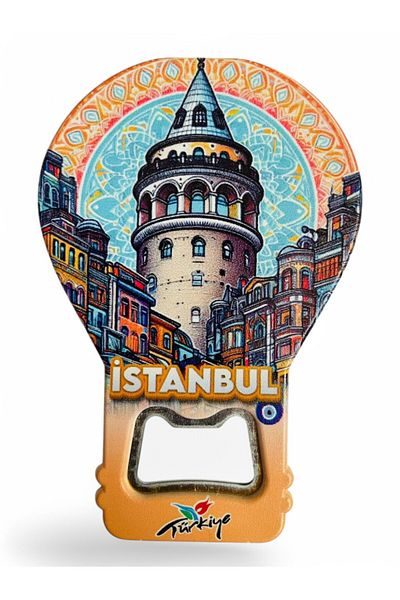 GALATA GIFT Gazographing Magnesium Bottle Angle - Galata Tower Shaped
