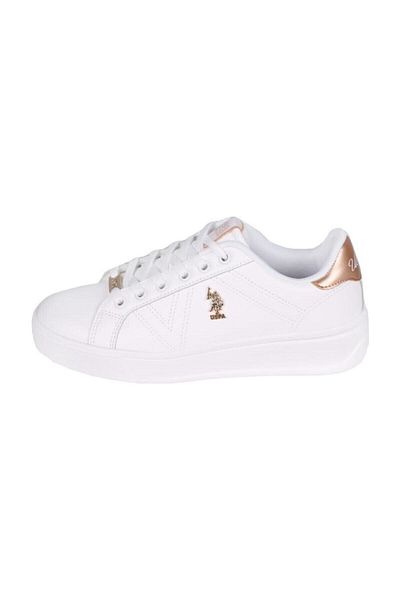 U.S. Polo Assn. G.Extra Polo Sports White Walking Shoes