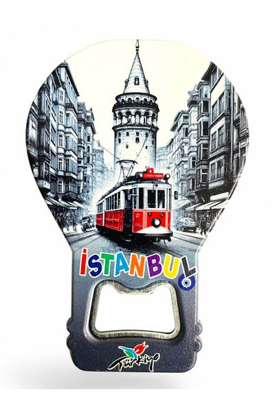 GALATA GIFT Gazographing Magnesium Bottle Angle - Galata Tower Shaped