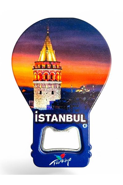 GALATA GIFT Gazographing Magnesium Bottle Angle - Galata Tower Shaped
