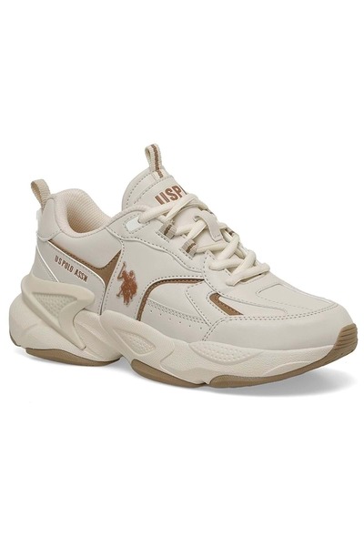 U.S. Polo Assn. Isabella 4pr unisex sneaker bézs sétacipő