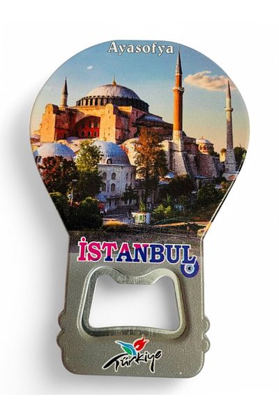 GALATA GIFT Bottle Opener Opener Magnet Balloon Shaped Istanbul Hagia Sophia Decorative Soda Soda Opener