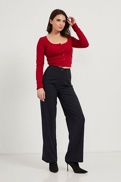 Arma Life Women's High Waist Wide Leg Laci Palazzo Trousers