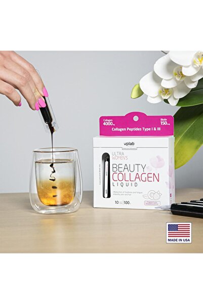 vplab nutrition VPLab Ultra Women's Beauty Collagen - Biotin Multivitamin for Skin, Hair & Nails - 10ct