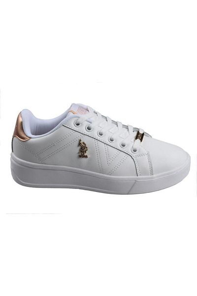 U.S. Polo Assn. U.S. Polo Assn. Extra White Sneaker Sports Shoes Walking Shoes