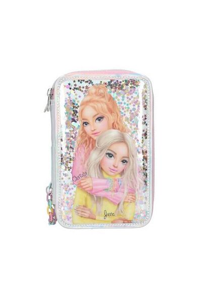 Top Model Pencil case equipped with 3 Electric zippers TOPModel