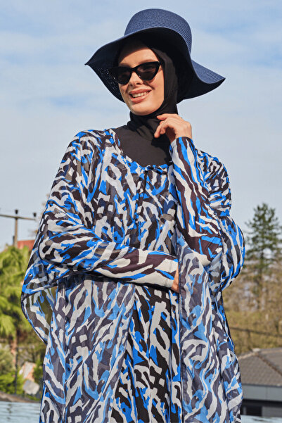 İYİBU Жіночий парео з візерунком – легкий, стильний та зручний пляжний одяг