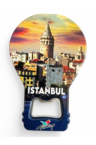 GALATA GIFT Gazographing Magnesium Bottle Angle - Galata Tower Shaped