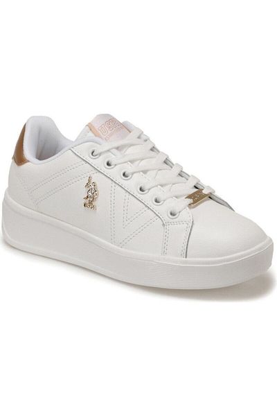 U.S. Polo Assn. Extra White Summer Sneaker - Sports and Walking Shoes