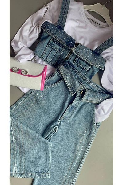 SILA 3 Pcs Suit Pants-Longsleeve Badi-Bustier