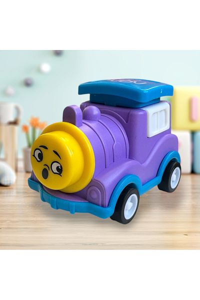 Polin Cute Train Double Blade Pencil Sharpener with Eraser