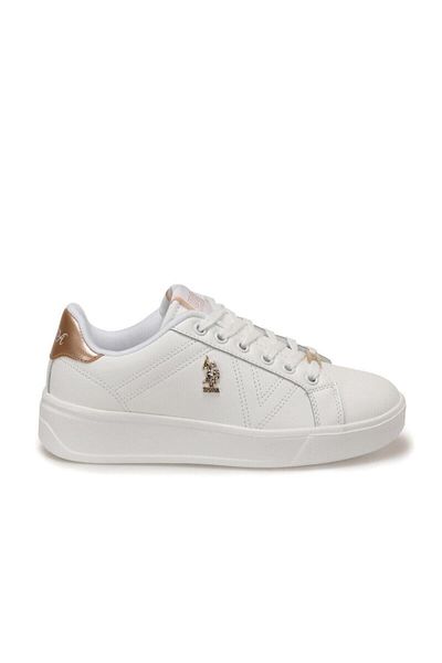 U.S. Polo Assn. U.S. Polo Assn. Extra White Women's Sneaker Shoes Walking Shoes