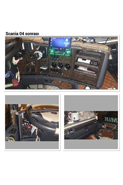 meriç cockpit design ميريتش ®   سكانيا R توربيدو أمامي مطلي باللون الأسود الل...